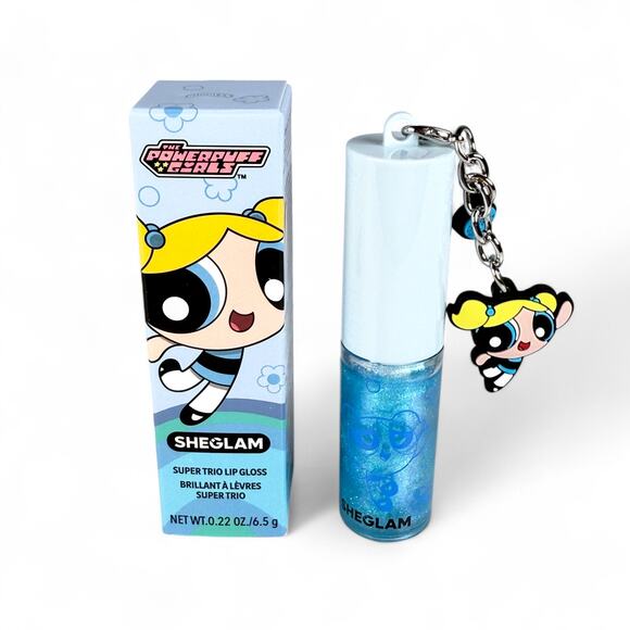 Powerpuff Girls Bubbles Shimmer Lip Oil Gloss Sheglam - Picture 1 of 4